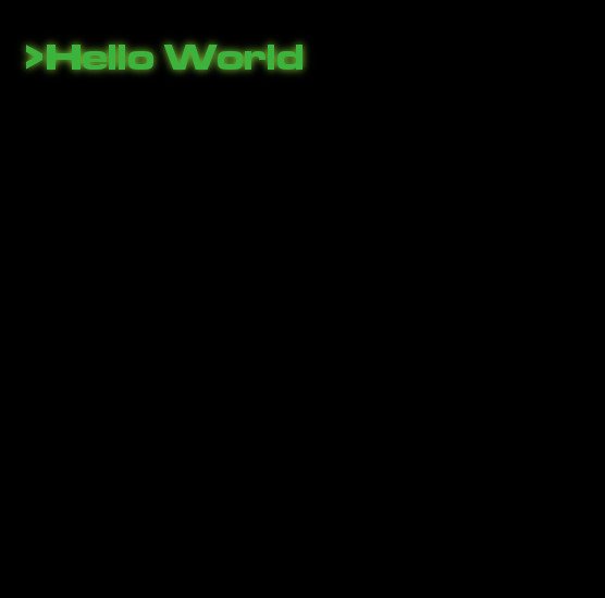 hello world